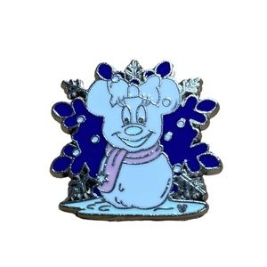 Disney Trading Pin - Minnie‎ Mouse Snowman - Hidden Mickey 2007